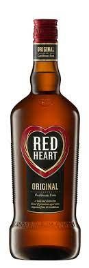 RED HEART RUM 750ML