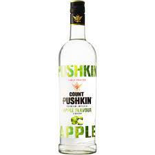 COUNT PUSHKIN APPLE  VODKA 750ML