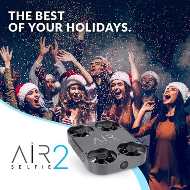 AirSelfie AIR NEO Pocket Photography Drone, 12MP Images, 12K Video, Autofly™ - Blue