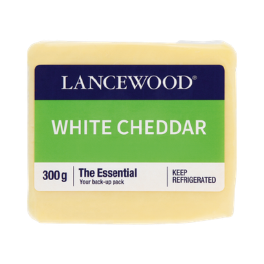 LANCEWOOD CHEDDAR WHITE  300G