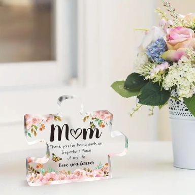 Mom Acrylic Plaque Gifts Desk Decorations Christmas Anniversary Birthday Gifts For Mom, Ideas, Home Deocr, Room Decor