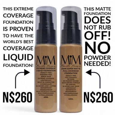 MM Extreme Coverage Foundation -40ml 