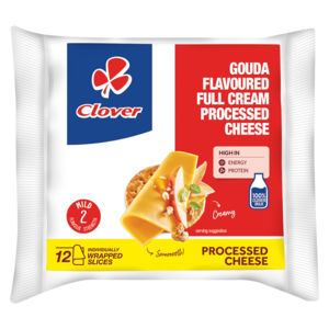 CLOVER GOUDA QUEIJO CHEESE SLICES X 12 WRAPPED