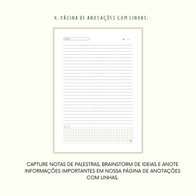 Pacote Controlo Académico (ver.PT- PORTUGUÊS) digital + printable