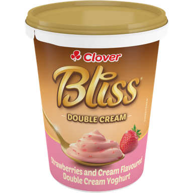 CLOVER BLISS STRAWBERRY CREAM DOUBLE CREAM 500ML