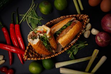 Lemongrass Chicken Banh Mi