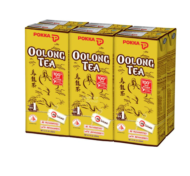 Pokka Packet Drink - Oolong Tea (No Sugar Added) ( 6 x 250ml )