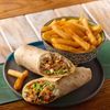 Veg Wrap + any Single Side