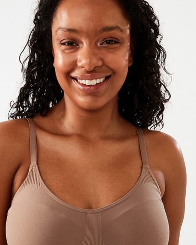 Anko | Seamfree Sculpting Crop Top | Tan