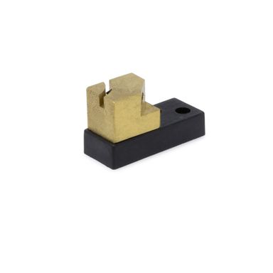 Corner Block Brass