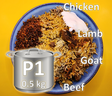 Pot Biryani - Regular Meats - P1 Size (0.5 kg Rice)