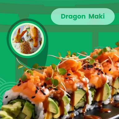 Dragon Maki (Shrimp)