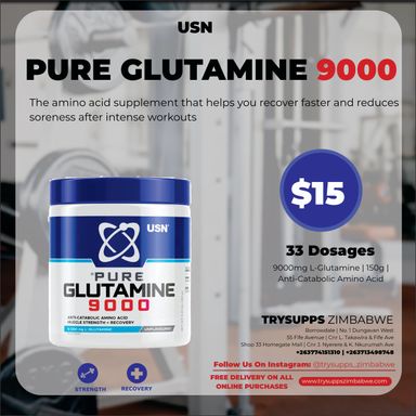 USN Pure Glutamine 9000