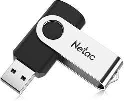 Netac 128GB USB Stick USB 3.0 Flash Drive, Up to 90MB/s, Thumb Drive for Data Storage, Pen Drive with Swivel Design, Memory Stick for External Storage Data/Computer/PC/Laptop/Sound