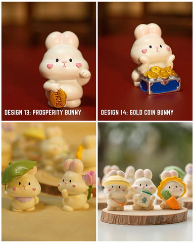 Bunny figurines 