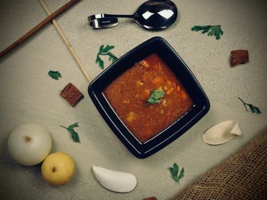 شوربة خضار بالطماطم -  Tomato Vegetable Soup