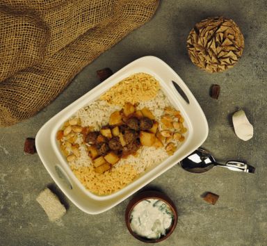 أرز كباب المركاز الحجازي - Almirkaz Alhijazi Kebab Rice