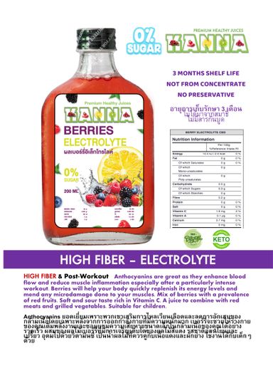 BERRY ELECTROLYTE KETO ZERO SUGAR