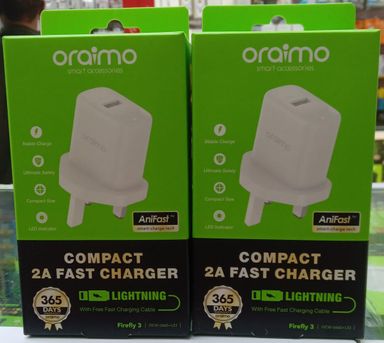 Oraimo Iphone charger.