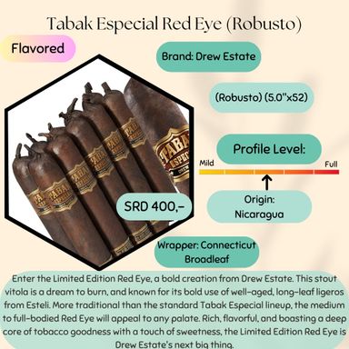 Tabak especial red eye 