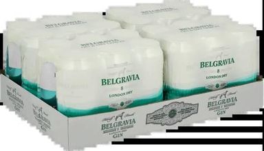 BELGRAVIA GIN AND DRY LEMON 440ML CASE