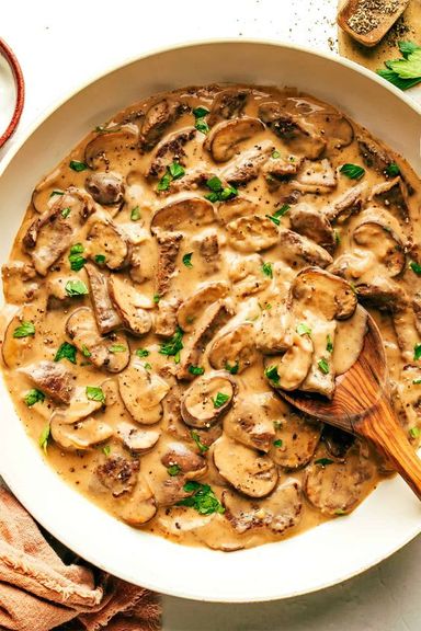 Beef & Mushroom Stroganoff