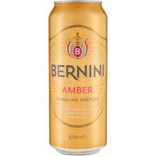 BERNINI AMBER 500ML CAN