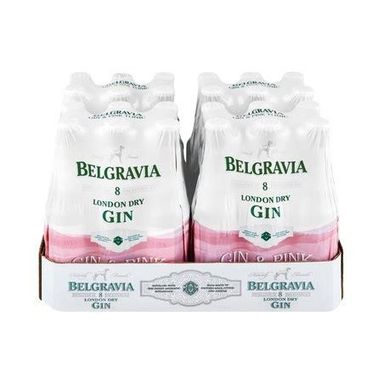 BELGRAVIA GIN & PINK TONIC CASE 275ML NRB