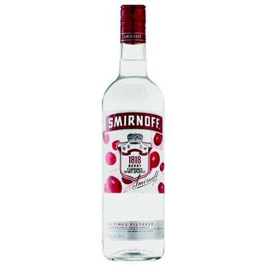 SMIRNOFF 1818 BERRY VODKA 750ML