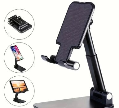 Foldable mobile phone tablet stand