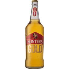 HUNTERS GOLD 660ML QUART