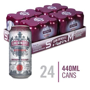 SMIRNOFF BERRY TWIST 440ML CASE