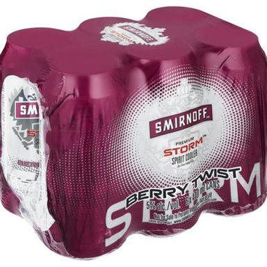 SMIRNOFF BERRY TWIST 6 PACK 440ML