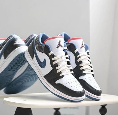 Air Jordan 1 Low Blue Sashiko