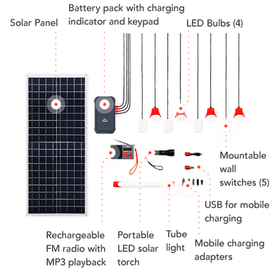 X- 2000 Solar Home System