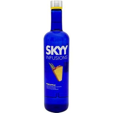 SKYY INFUSIONS ALL NATURAL PINEAPPLE 750ML