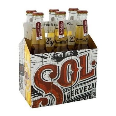 SOL CERVEZA 6 PACK NRB