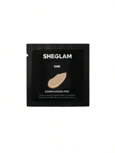 SHEGLAM Complexion Pro Long Lasting Breathable Matte Foundation Sample - Sand