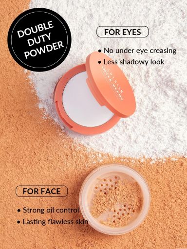 SHEGLAM Insta-Ready Face & Under Eye Setting Powder Duo - Natural Linen