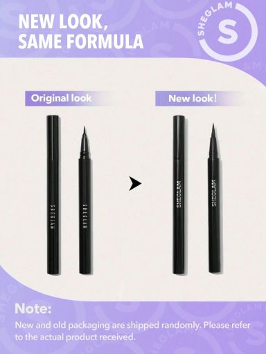 SHEGLAM On Fleek Long Lasting Liquid Eyeliner - Black