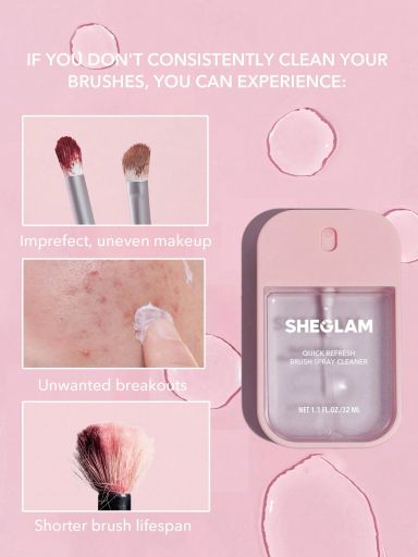 SHEGLAM Quick Refresh Brush Spray Cleaner 32ml