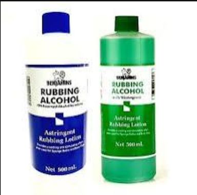 Benjamins Rubbing alcohol