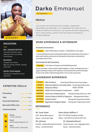 Leadership CV