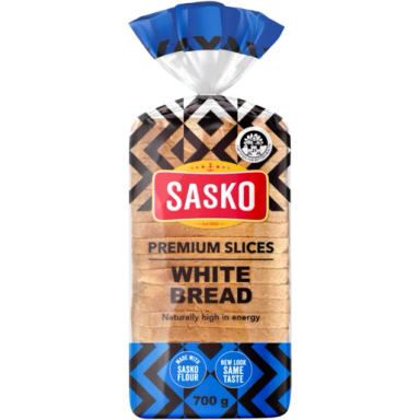 SASKO Premium Sliced White Bread 700g