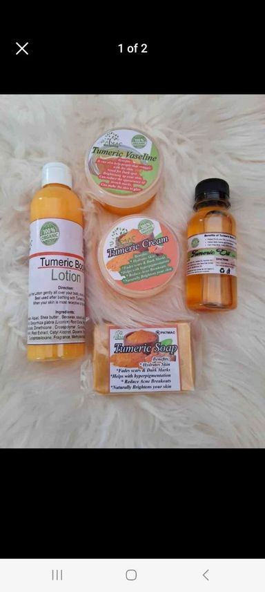 Tumeric Acne combo