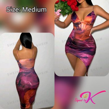  Women's Tie Dye Cami Dress