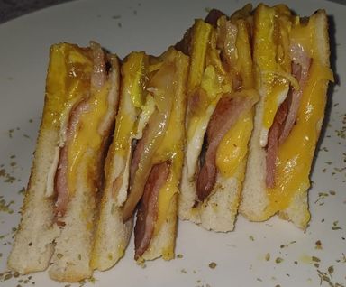 BACON,EGG,CHEESE TOASTED ONLY