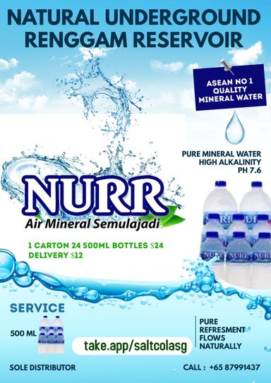 Nurr Alkaline Mineral Water