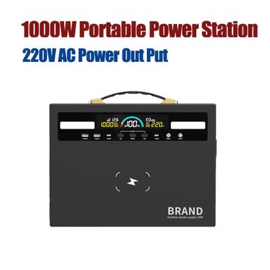 1000W Portable Power Station System With AC and DC