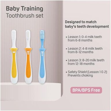 Baby Training Toothbrush Set